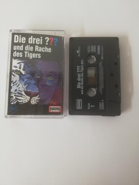 Die Drei Fragezeichen Folge 61 und die Rache des Tigers 5-fach Schwarz geschraubt 8869744638 4/1
