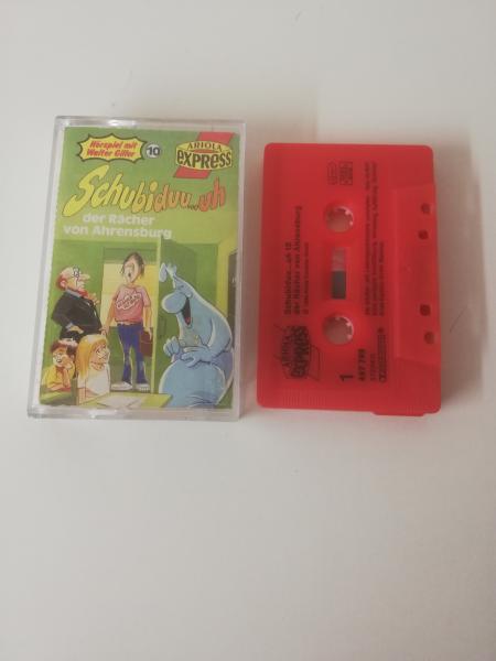Schubiduu..uh Folge 10 der Rächer von Ahrensburg Rot mit Schwarzen Druck 497789-215 Ariola Express