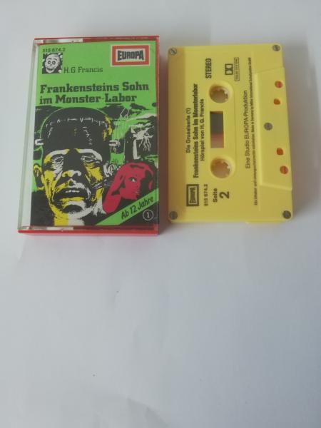 H.G. Francis Folge 1 Frankensteins Sohn im Monster-Labor 5-fach Silber geschraubt Gelb 515674.2 Europa
