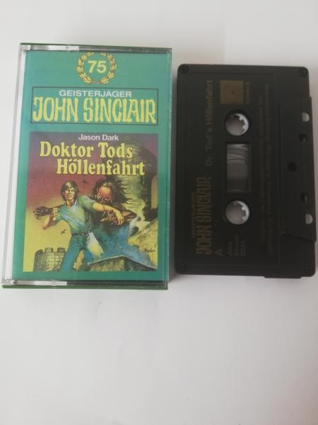 Geisterjäger John Sinclair Folge 75 Doktor Tods Höllenfahrt 5-Fach Schwarz geschraubt Schwarz mit Goldenen Druck 2024