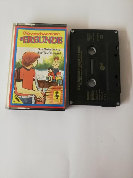 Die verschworenen Freunde Folge 6 4-fach Silber geschraubt Schwarz mit Goldenen Druck STA6