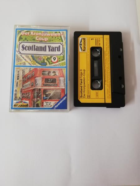 Scotland Yard Folge 9 Der Kronjuwelen-Coup Schwarz mit Gelben Aufkleber 829775-4 Karussell