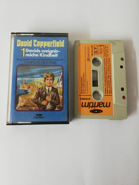 David Copperfield 1 Davids ereignisreiche Kindheit Grau mit Orangen Aufkleber 48479 Maritim