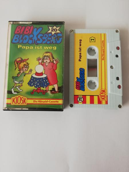 Bibi Blocksberg Folge 20 Papa ist weg 5-fach Silber geschraubt Weiß mit Gelben Cover 4.27620 CD