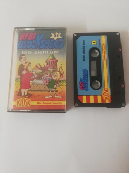 Bibi Blocksberg Folge 21 Bibi zieht um 4-fach Silber geschraubt Schwarz mit Blauen Aufkleber 4.26061 CD(Cover minimal beschädigt)