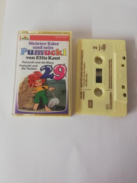 Pumuckl Folge 29 und die Maus/und die Tauben Beige mit Braunen Druck 1C220 25 1329 4 EMI Imperial