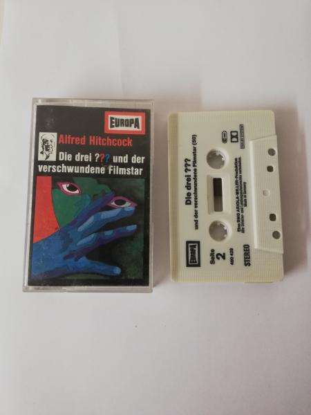 Die Drei Fragezeichen Folge 50 und der verschwundene Filmstar Grau mit Schwarzen Druck 490429-209 Europa