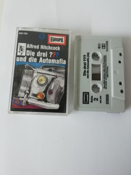 Die Drei Fragezeichen Folge 53 und die Automafia Grau mit Schwarzen Druck 490590 Europa