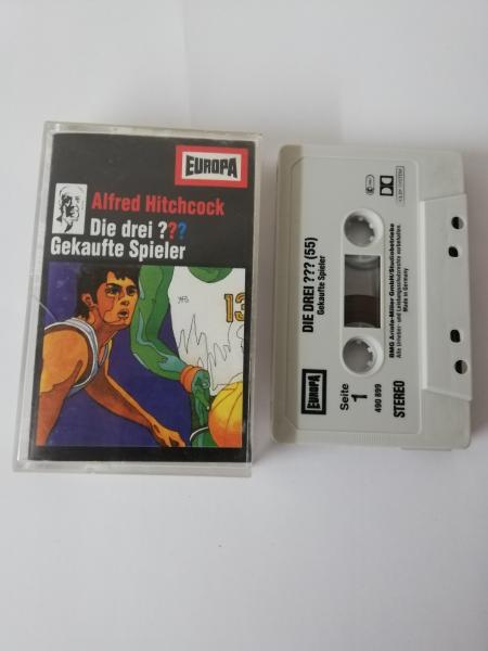 Die Drei Fragezeichen Folge 55 Gekaufte Spieler Grau mit Schwarzen Druck 490899-209 Europa