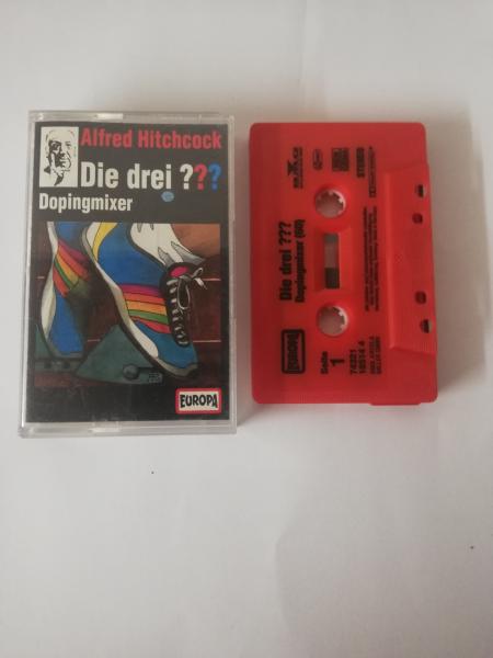 Die Drei Fragezeichen Folge 60 Dopingmixer Rot mit Schwarzen Druck 7432118514 4 PC 209 Europa