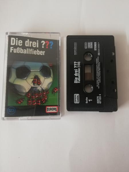 Die Drei Fragezeichen Folge 123 Fußballfieber Schwarz mit Weißen Druck 8287667123 4 Europa