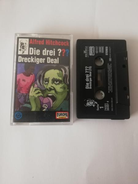 Die Drei Fragezeichen Folge 72 Dreckiger Deal Schwarz mit Weißen Druck 7432138497 4 Europa
