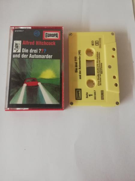 Die Drei Fragezeichen Folge 40 und die Automarder 5-Fach Silber geschraubt Gelb 515940.7 Europa