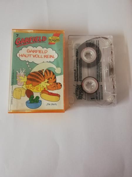 Garfield Folge 7 Garfield haut voll rein Transparent 497887-216 Ariola Express