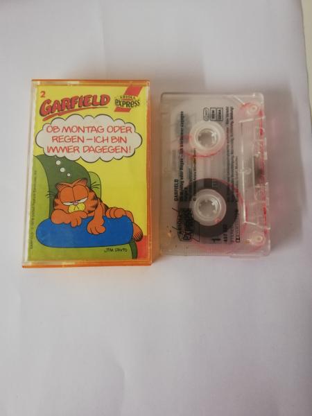 Garfield Folge 2 Ob Montag oder Regen- Ich bin immer dagegen ! Transparent 497882-216 Ariola Express