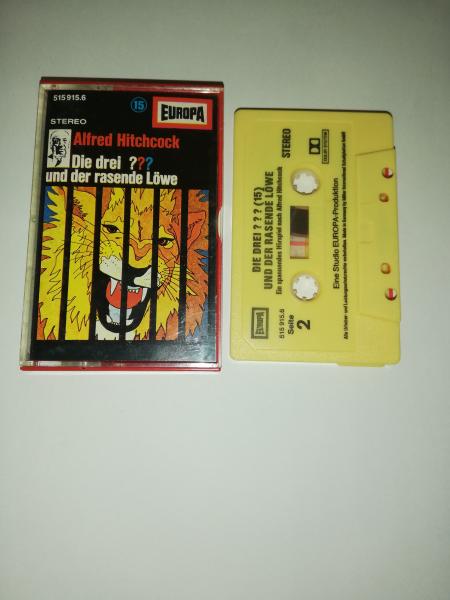 Die Drei Fragezeichen Folge 15 und der rasende Löwe Gelb 515915.6