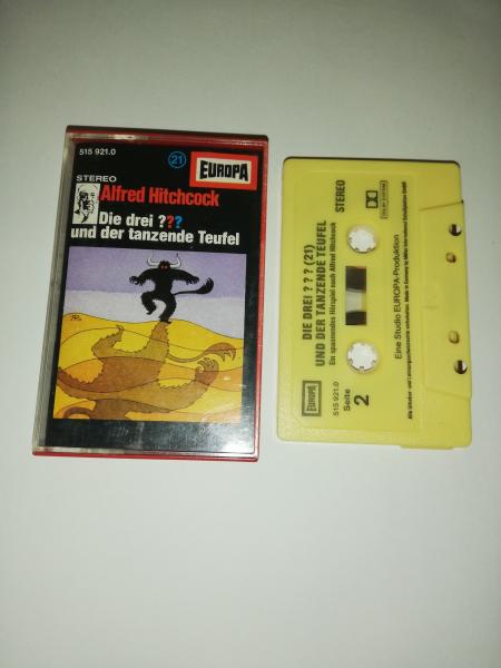 Die Drei Fragezeichen Folge 21 und der tanzende Teufel Gelb  515921.0 Europa