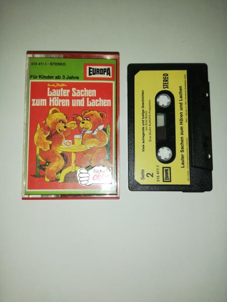 Enid Blyton Lauter Sachen zum Hören und Lachen Schwarz mit Beigen Aufkleber 515411.1 Europa