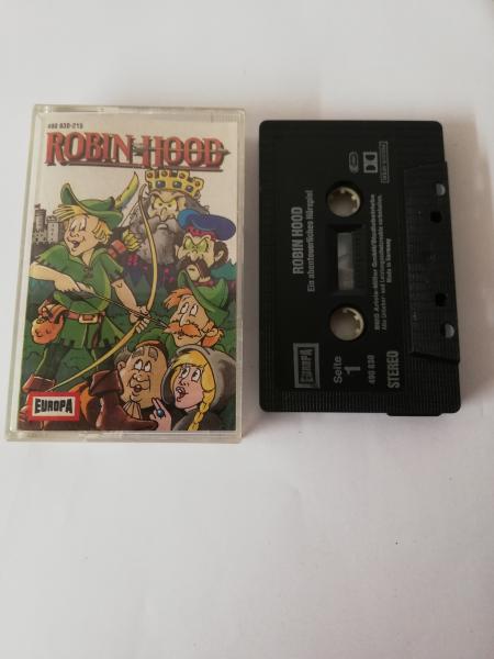 Robin Hood Schwarz mit Weißen Druck 490830-215 Europa