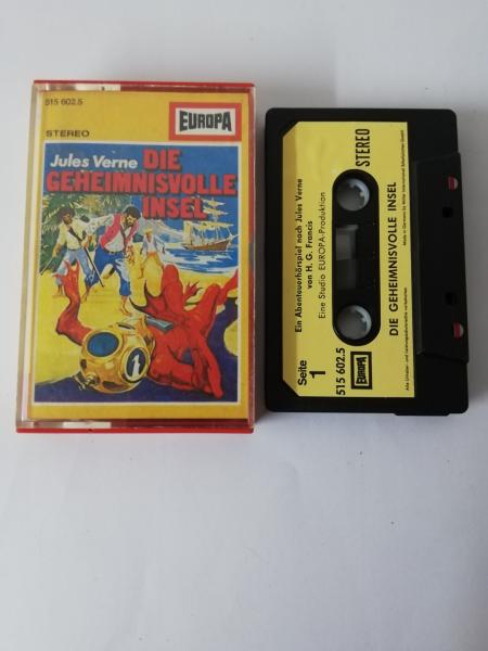 Die geheimnisvolle Insel Schwarz mit Beigen Aufkleber 515602.5 Europa