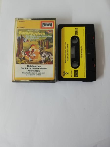 Rotkäppchen/Der Fuchs und die Gänse/Allerleirauh Schwarz mit Gelben Aufkleber 515045.0 Europa
