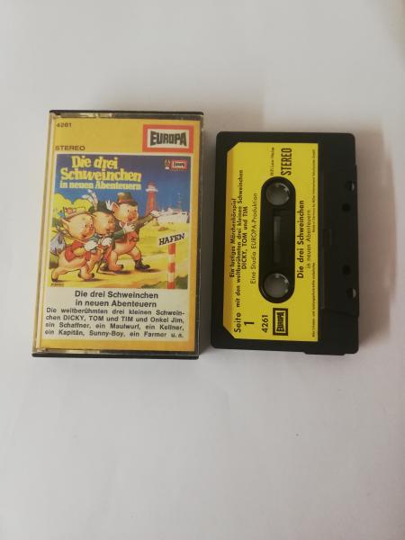 Die drei Schweinchen in neuen Abenteuern Schwarz mit Gelben Aufkleber 4261 Europa