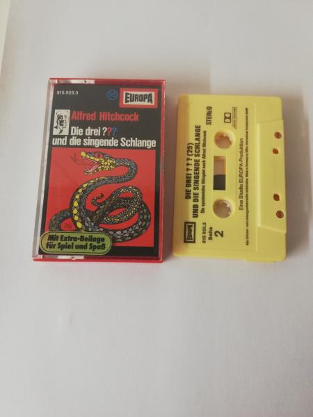 Die Drei Fragezeichen Folge 25 und die singende Schlange Gelb 515925.3 Europa