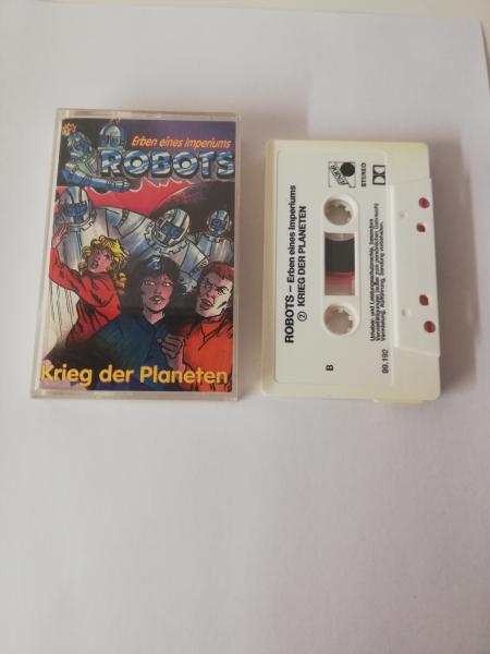 Robots-Erben eines Imperiums 2 Krieg der Planeten Weiß mit Schwarzen Druck 99.192 Junior