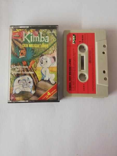 Kimba der weiße Löwe Grau mit Roten Aufkleber 3148029 Poly(Cover leicht defekt)