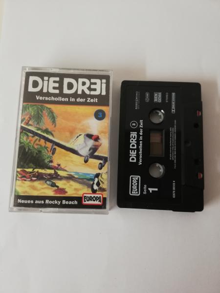 Die Dr3i Folge 3 Verschollen in der Zeit Schwarz mit Weißen Druck 8287689103 4 Europa