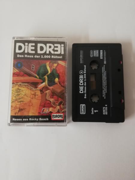 Die Dr3i Folge 5 Das Haus der 1.000 Rätsel Schwarz mit Weißen Druck 8287689105 4 Europa