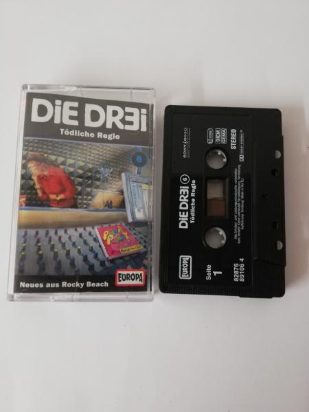 Die Dr3i Folge 6 Tödliche Regie Schwarz mit Weißen Druck 8287689106 4 Europa