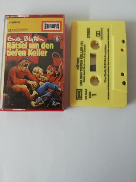 Rätsel um den tiefen Keller Enid Blyton Folge 6 Gelb 515664.5 Europa