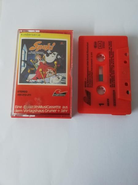 Spuki Folge 2 rettet Schloß Fürstenfurt Rot mit Schwarzen Druck 495012-211 Maritim