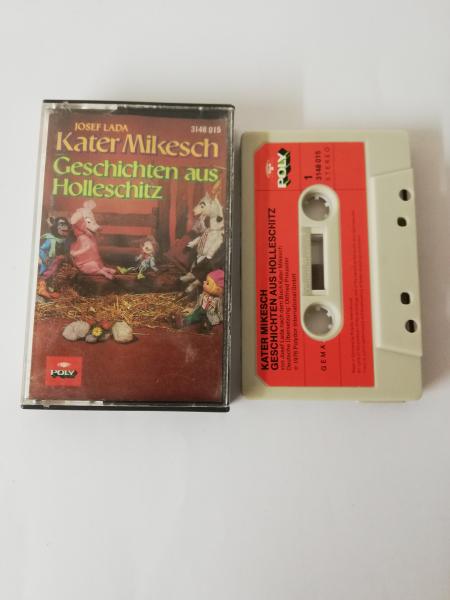 Kater Mikesch Geschichten aus Holleschitz Grau mit Roten Aufkleber 3148015 Poly