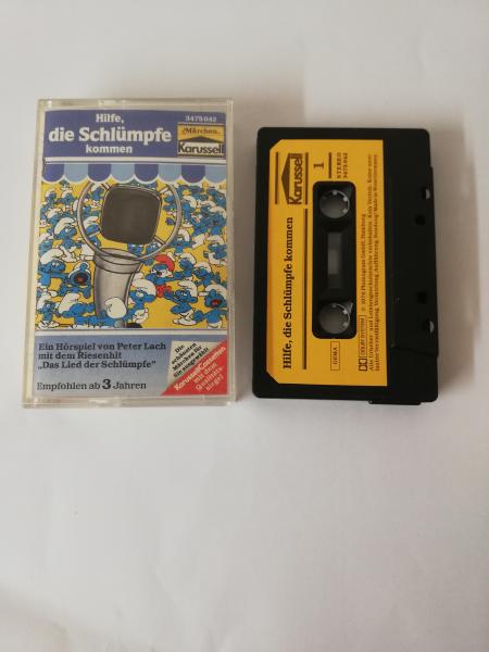 Hilfe, die Schlümpfe kommen Schwarz mit Gelben Aufkleber 3475042 Karussell