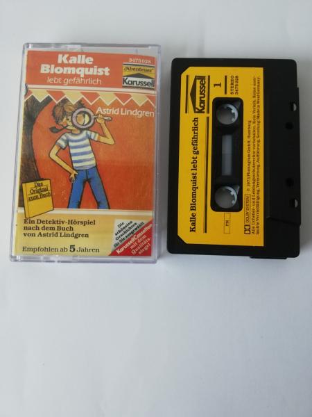 Kalle Blomquist lebt gefährlich Schwarz mit Gelben Aufkleber 3475028 Karussell