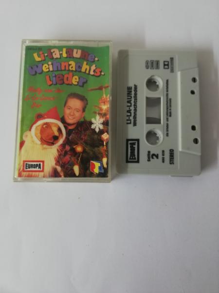 Li-La-Laune-Bär Weihnachtslieder Grau mit Schwarzen Druck 491629-215 Europa