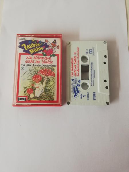 Zaubermühle Ein Männlein steht im Walde 4-fach Silber geschraubt Weiß mit Blau Roten Aufkleber 514273.3 Europa