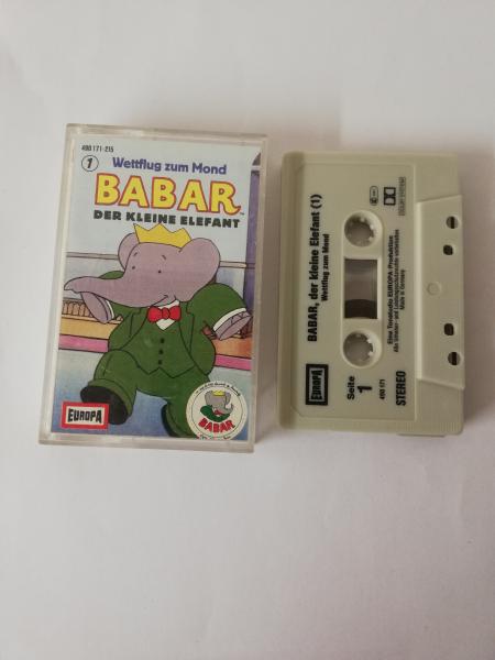 Babar der kleine Elefant Folge 1 Wettflug zum Mond Grau mit Schwarzen Druck 490171-215 Europa