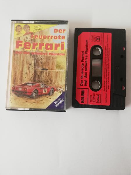 Der feuerrote Ferrari jagt das schwarze Phantom 5-fach Schwarz geschraubt Schwarz mit Roten Aufkleber 133113 Kolibri