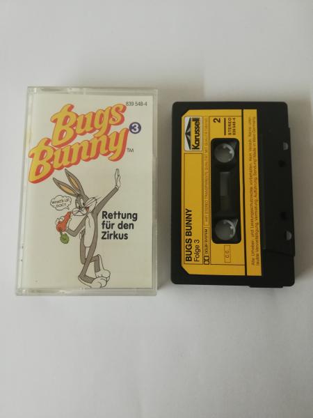 Bugs Bunny Folge 3 Rettung für den Zirkus Schwarz mit Gelben Aufkleber 839548-4 Karussell