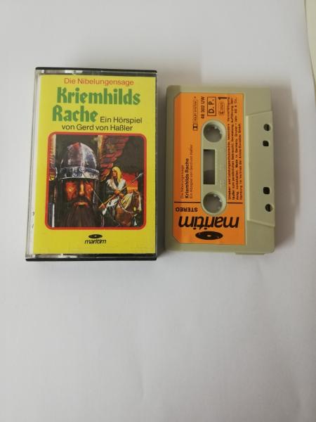 Die Nibelungensage Kriemhilds Rache Grau mit Orangen Aufkleber 48302 UW Maritim