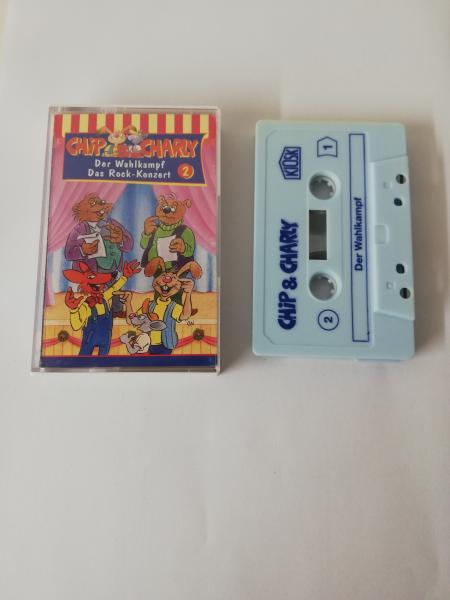 Chip & Charly Folge 2 Der Wahlkampf/Das Rock-Konzert Weiß mit Blauen Druck 4.27452 Kiosk