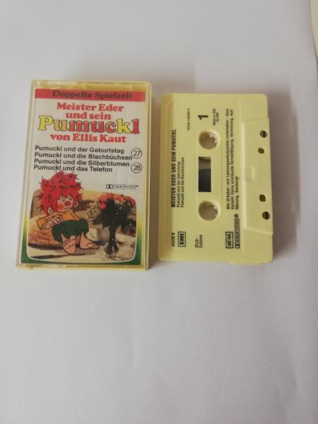 Pumuckl Doppelfolge 27/28  Beige mit Schwarzen Druck 45430 6 Club Edition EMI