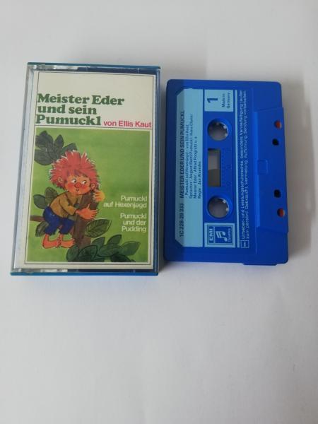 Pumuckl auf Hexenjagd/und der Pudding Blau mit Blauen Aufkleber 1C228-29333 EMI Columbia