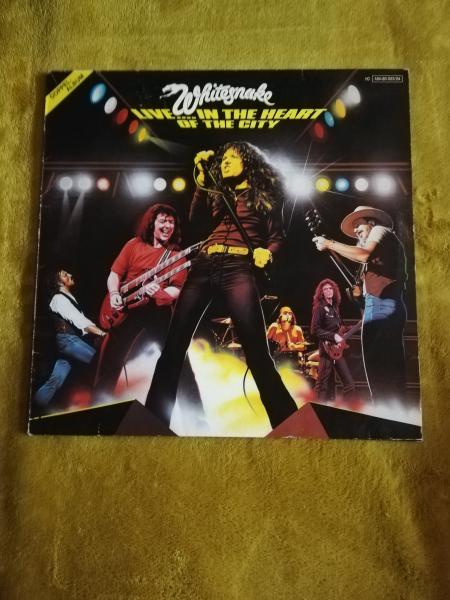 Whitesnake Live....in the heart of the city 1980 Liberty EMI 1C 164-83023 Deutsche Pressung Doppel LP NM/VG