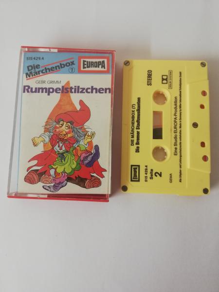 Die Märchenbox Folge 7 Rumpelstilzchen/Die Bremer Stadtmusikanten 5-fach Silber geschraubt Gelb 515429.4 Europa