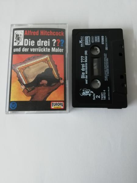 Die Drei Fragezeichen Folge 58 und der verrückte Maler Schwarz mit Weißen Druck 7432118512 4 Europa