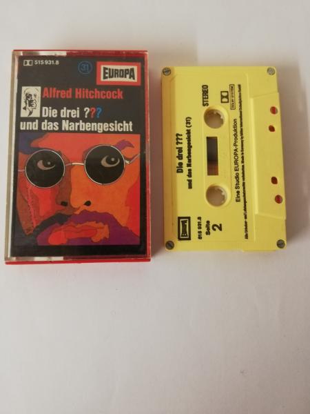 Die Drei Fragezeichen Folge 31 und das Narbengesicht 4-fach Silber geschraubt Gelb 515931.8 Europa